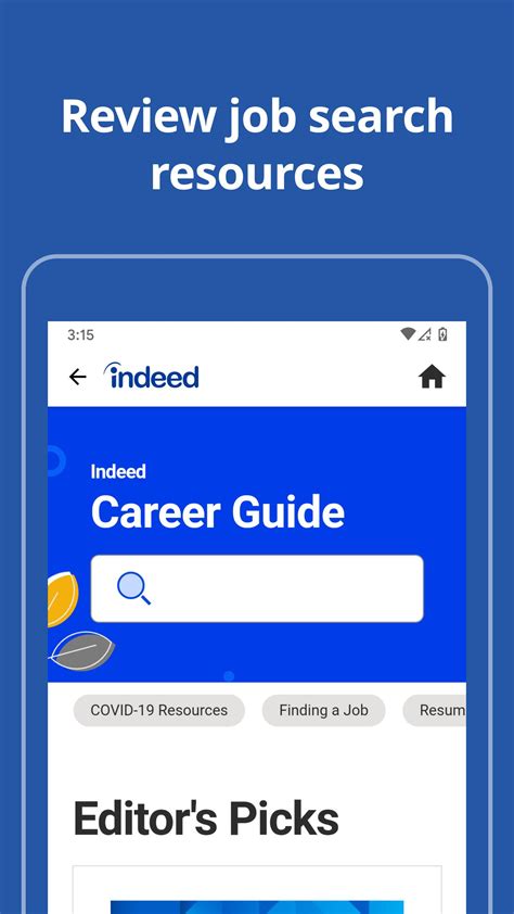 You can also upload your resume/CV, see company ratings and reviews, and get job search tips and updates. . Download indeed app